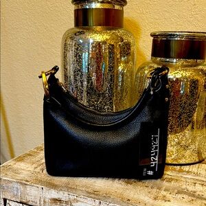 Gucci Black Structured Hobo Bag